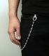ArgentGleam Classic DoubleClip Ball Walletchain