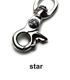 ArgentGleam Classic DoubleClip Ball Walletchain