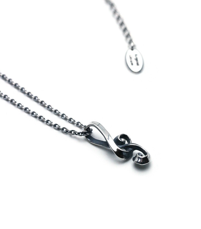 G Clef  Necklace