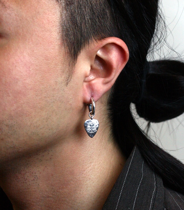 Small Pick Hoop Pierce