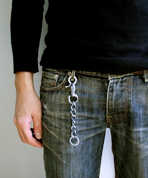 ARGENT GLEAM キーチェーン AK-103 Argent Gleam - 『liquid』Crossboneキーチェーン | HAZE