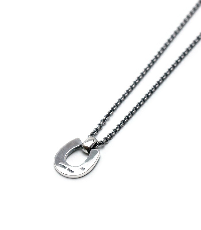 ARGENT GLEAM OLD HORSE SHOE NECKLACE��Small��