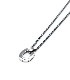 ARGENT GLEAM OLD HORSE SHOE NECKLACE��Small��