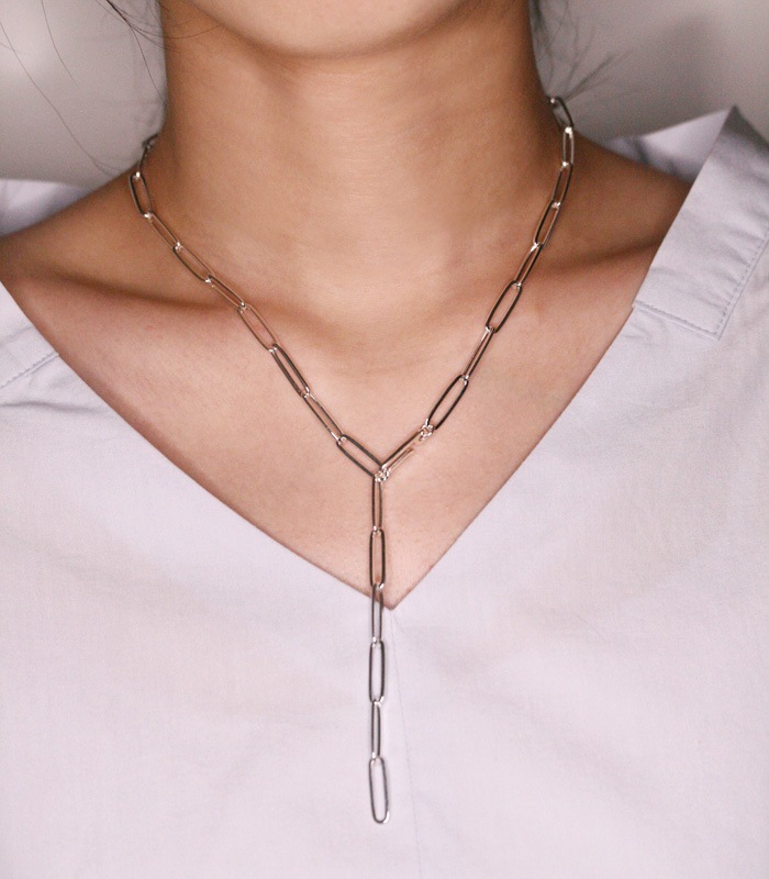 DECORATE Clip Chain Necklace