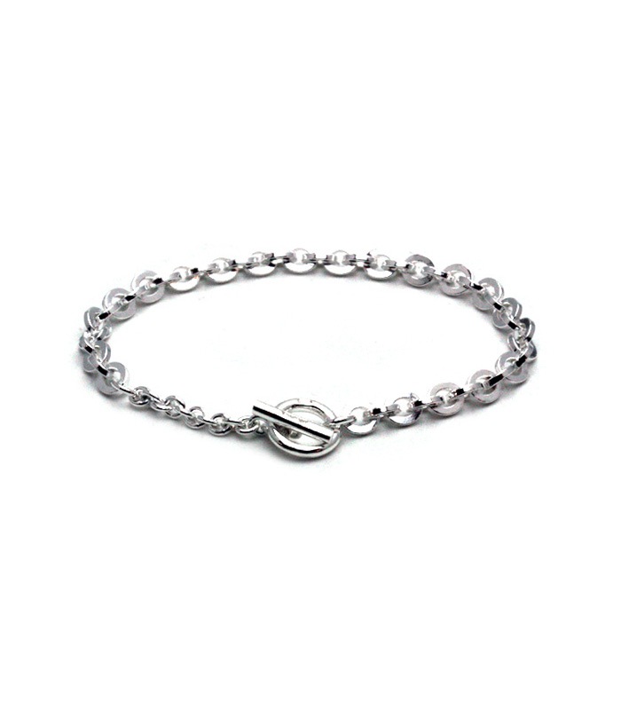 DECORATE Oval Chain Bracelet