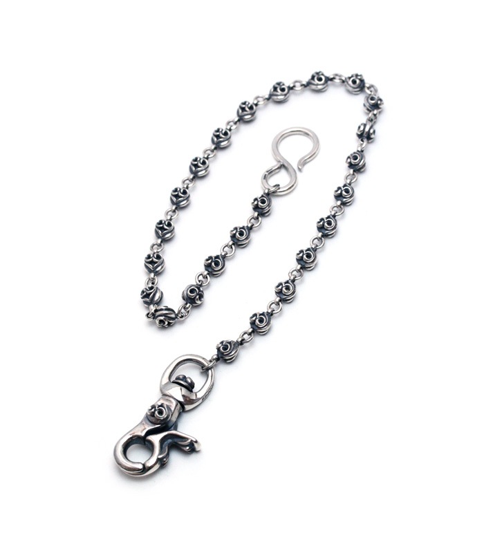 ArgentGleam Classic Ball Walletchain