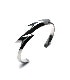 ARGENT GLEAM LT Thunder Studs Bangle