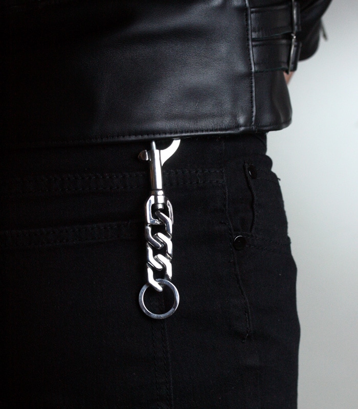 Hex Flat Keychain