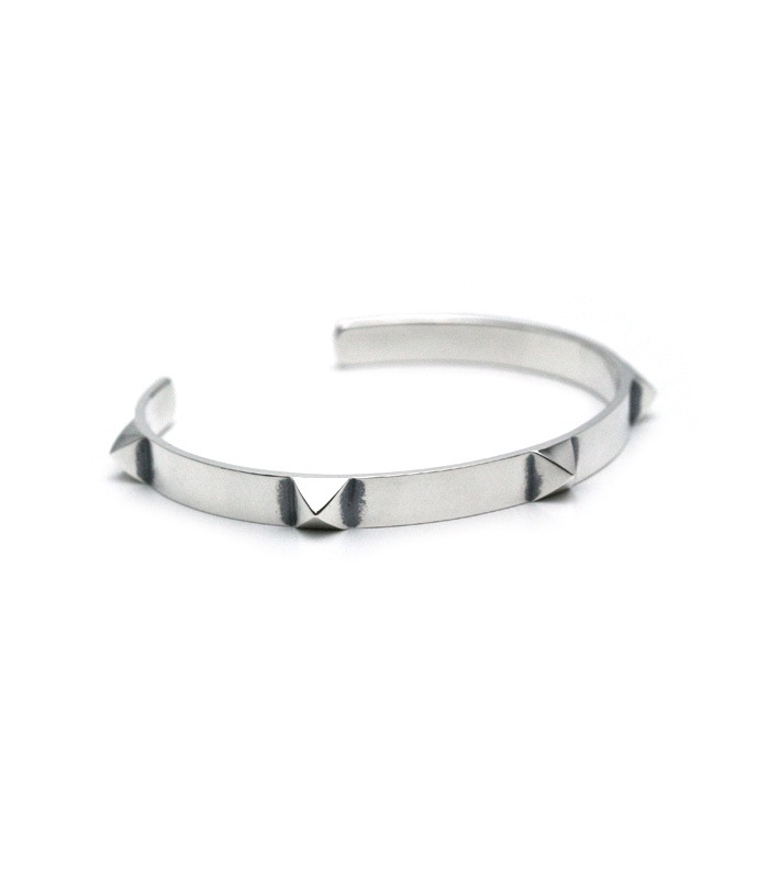 ARGENT GLEAM LT 5Studs Bangle