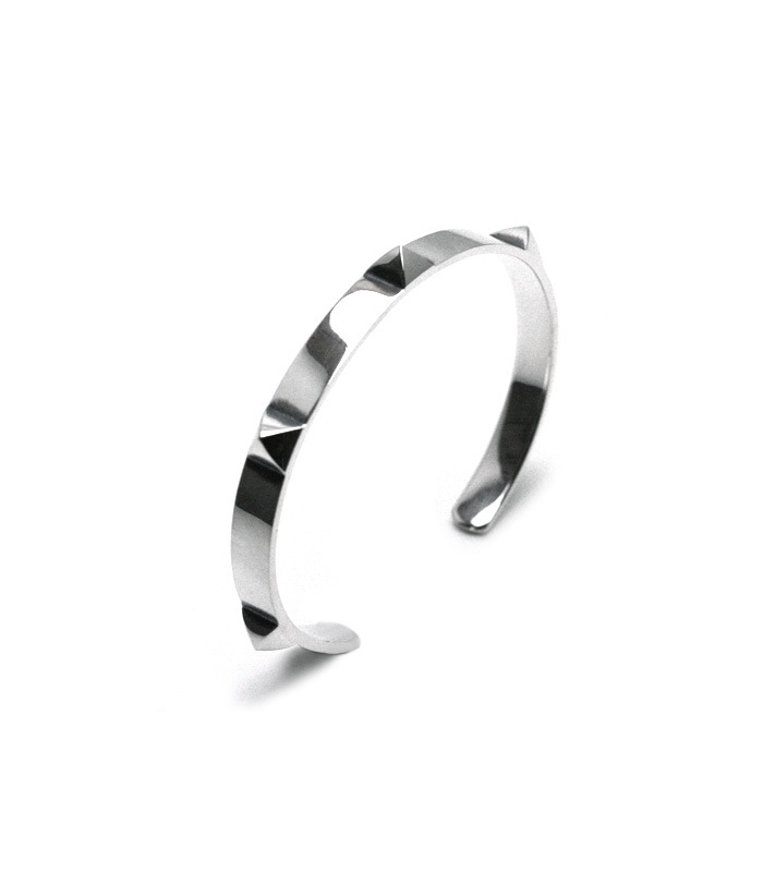 ARGENT GLEAM LT 5Studs Bangle