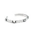 ARGENT GLEAM LT 5Studs Bangle