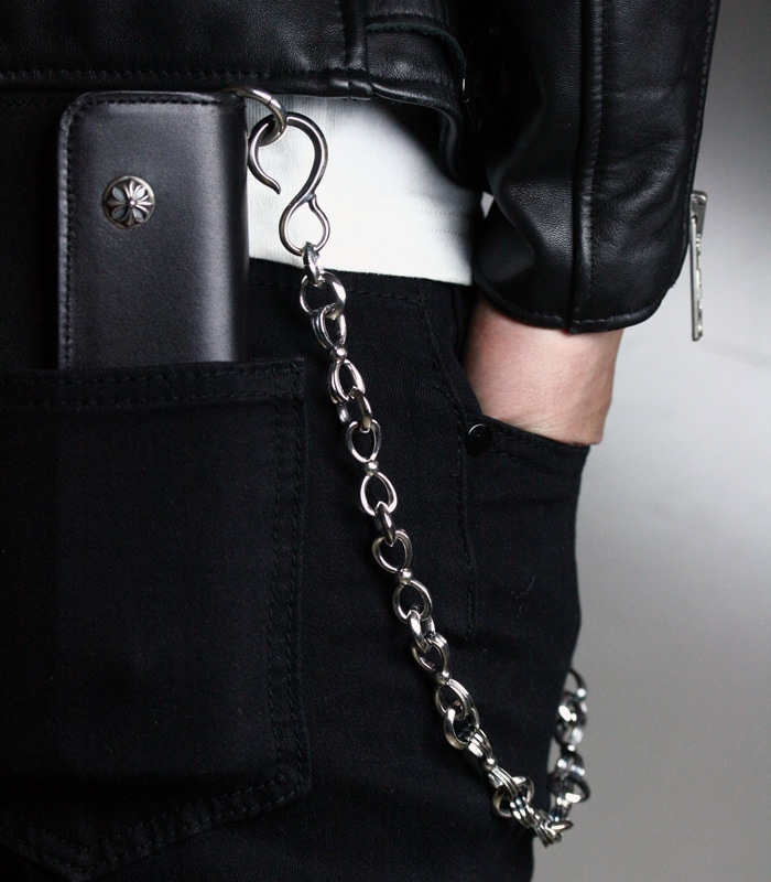 小物 ArgentGleam Classic Medium Walletchain シルバーアクセサリーブランドアージェントグリーム