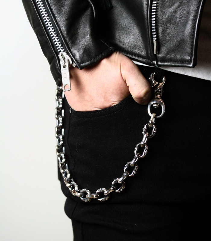 Mixed Square Walletchain / Medium Clip