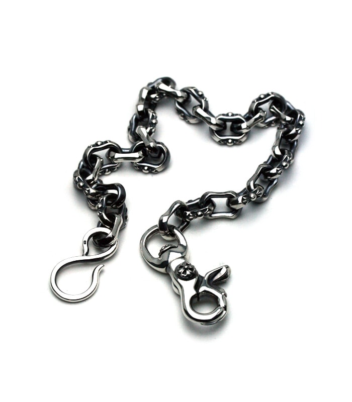 Mixed Square Walletchain / Medium Clip