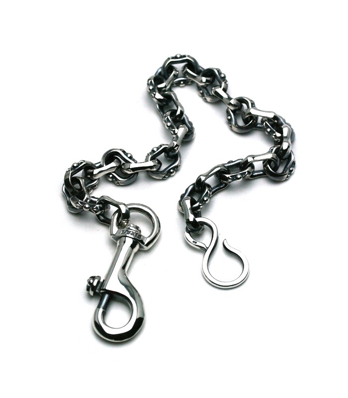 Mixed Square Walletchain / Trigger Clip