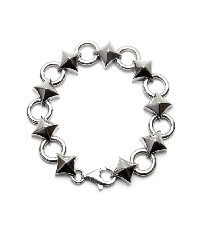 Pyramid Chain Bracelet