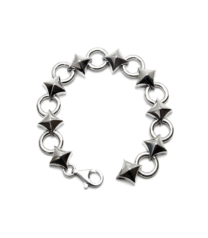 Pyramid Chain Bracelet