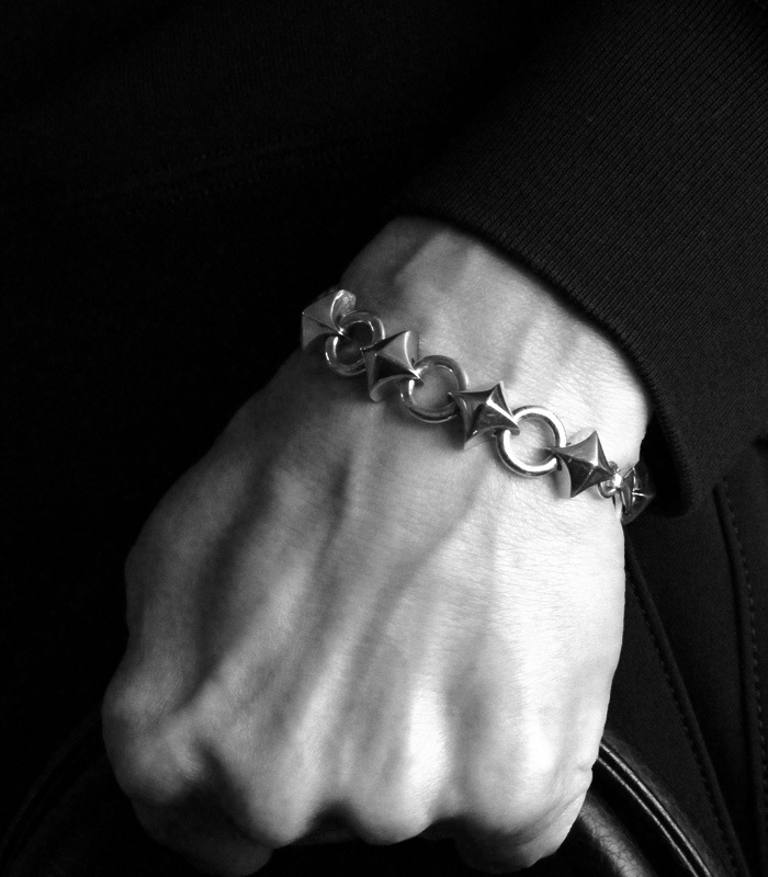 Pyramid Chain Bracelet