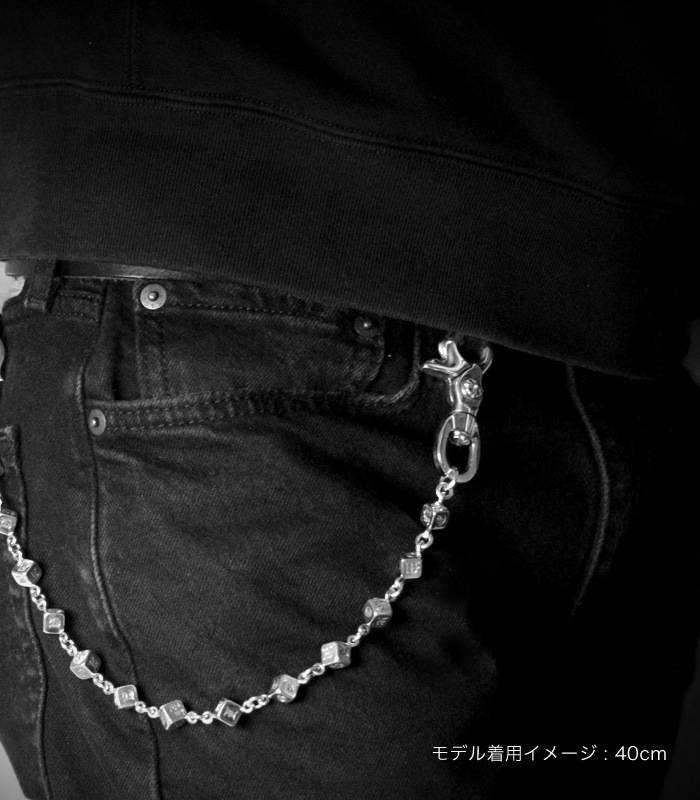 "AG"Dice DoubleClip Walletchain