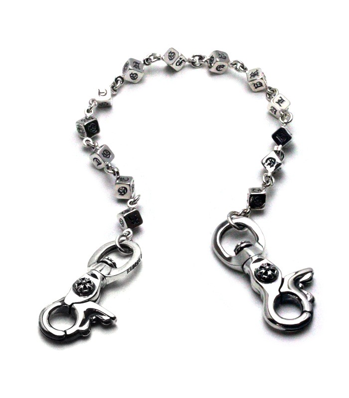 "AG"Dice DoubleClip Walletchain