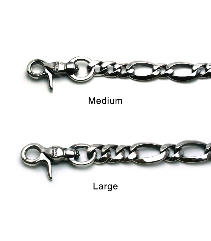 小物 ArgentGleam Classic Medium Walletchain シルバーアクセサリーブランドアージェントグリーム
