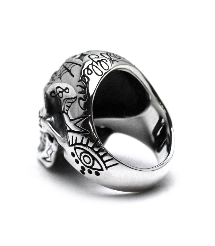 TATTOO SKULL RING