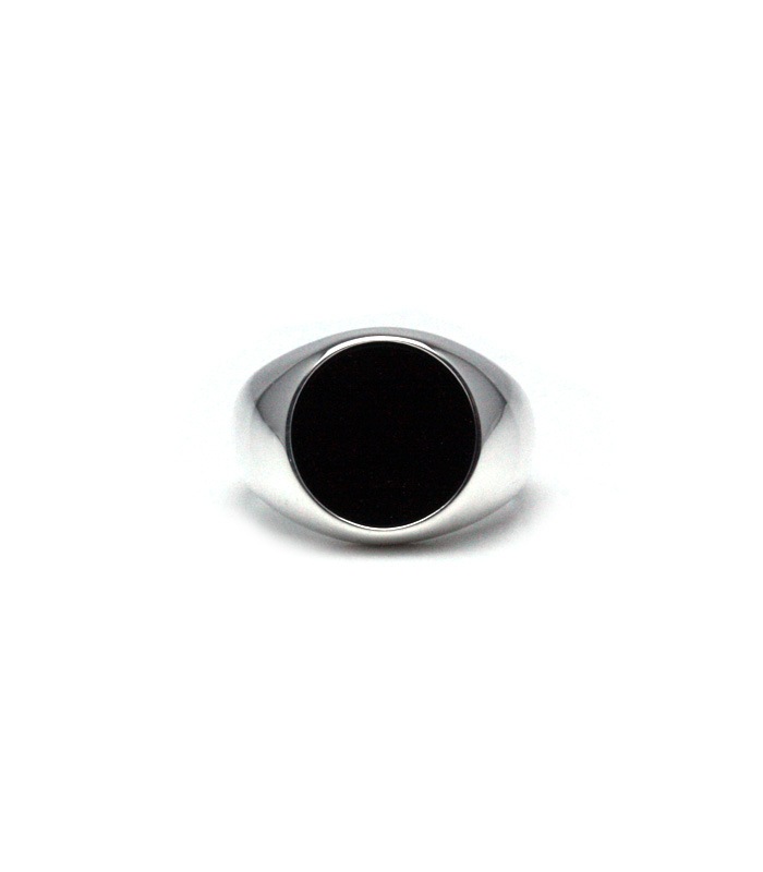 Onyx Signet Ring / Large