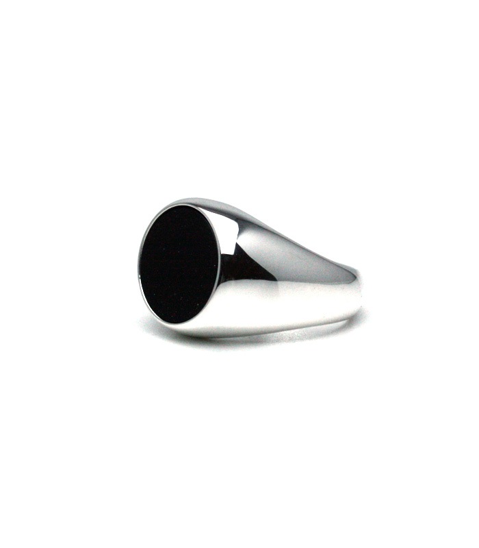 Onyx Signet Ring / Large