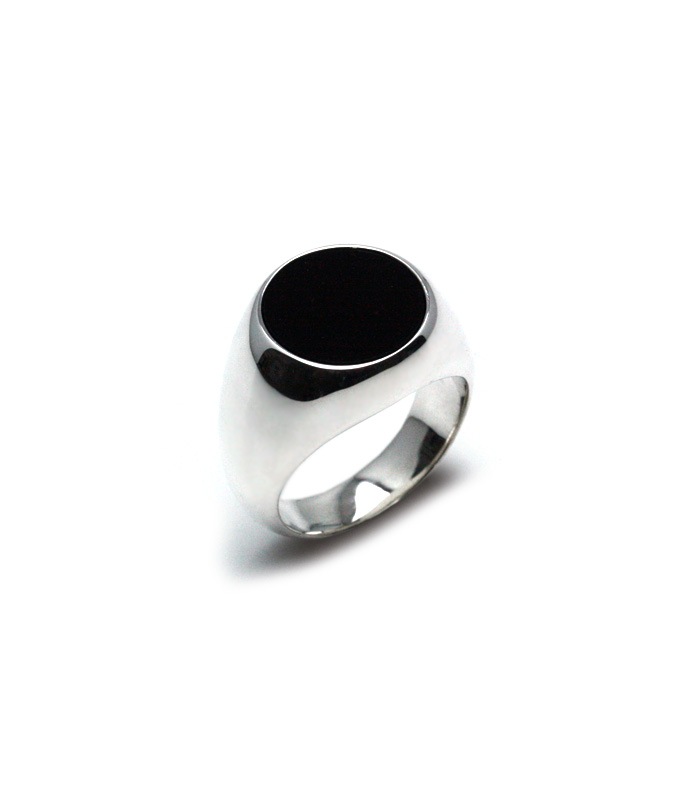 Onyx Signet Ring / Large