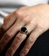 Onyx Signet Ring / Large