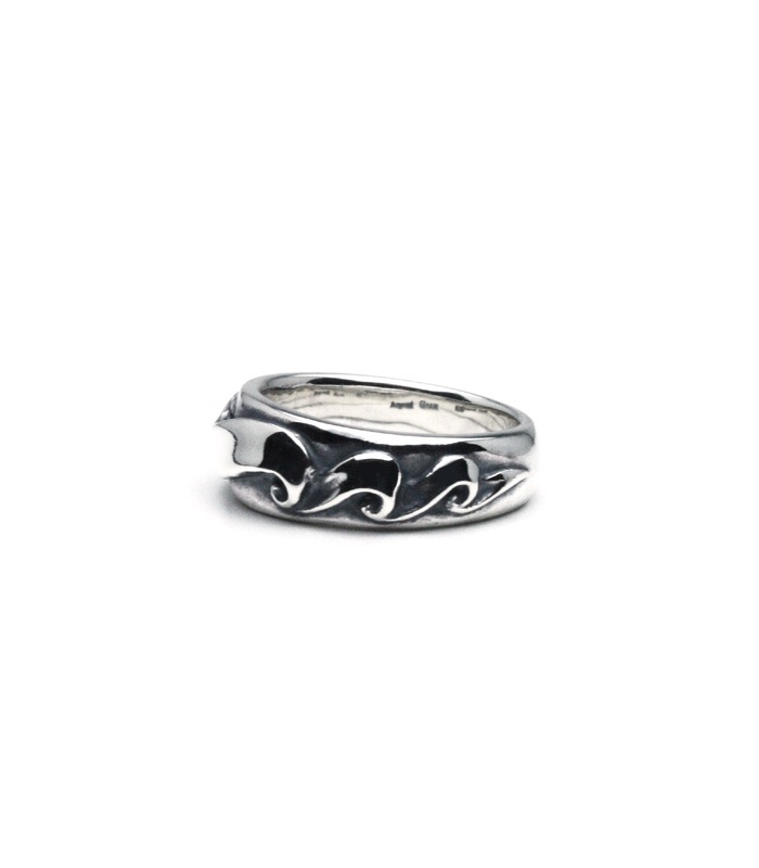 Wave Ribbon Ring / Narrow