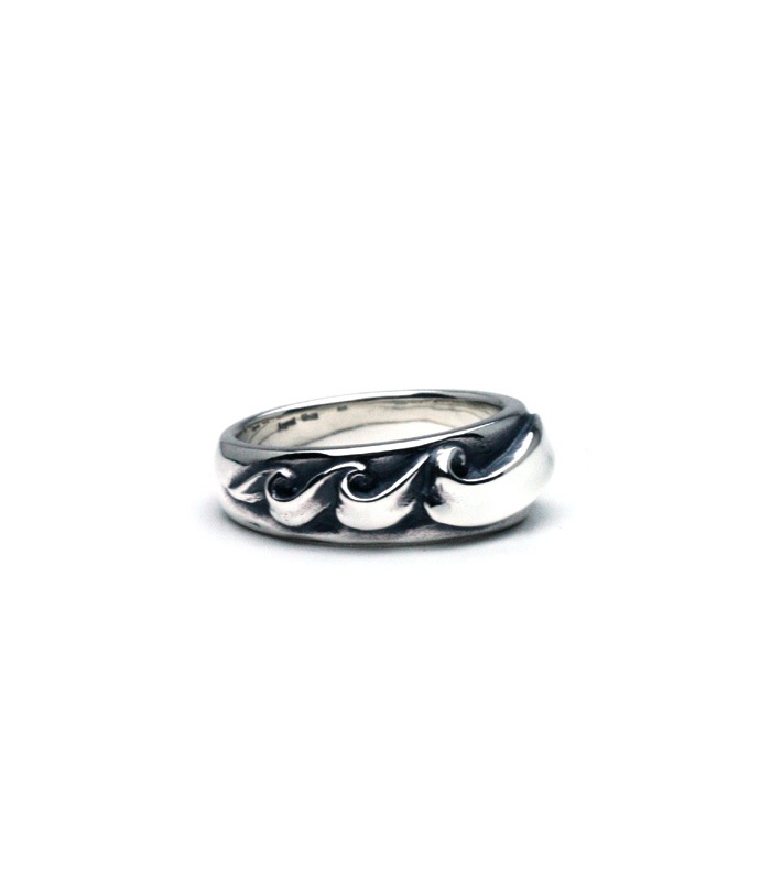Wave Ribbon Ring / Narrow