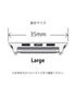 APPLE WATCH CHAIN BAND / PLAIN  (Large)