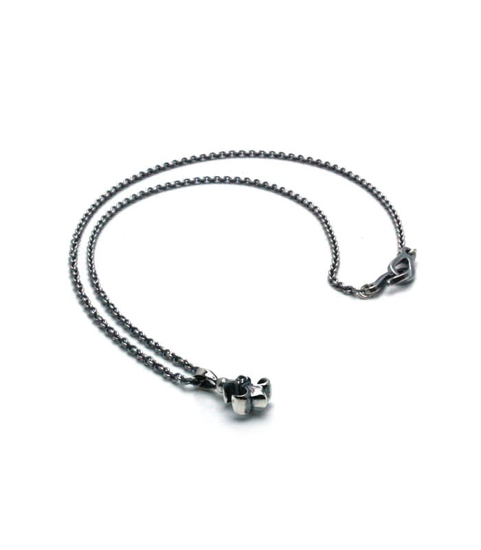 Argent Gleam シルバーチャームネックレス ユリ ネックレス