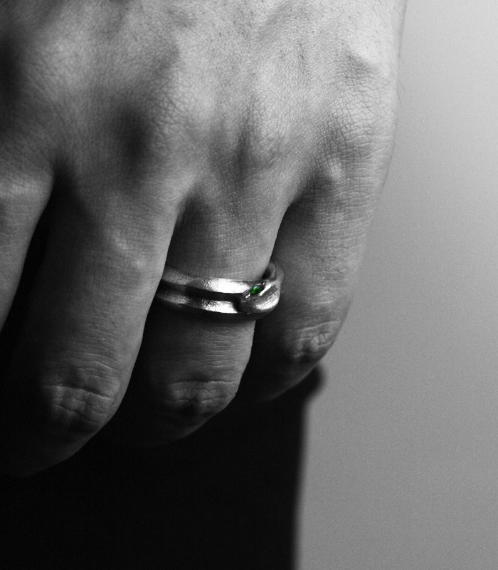 Snake Double Ring / ɥ饹