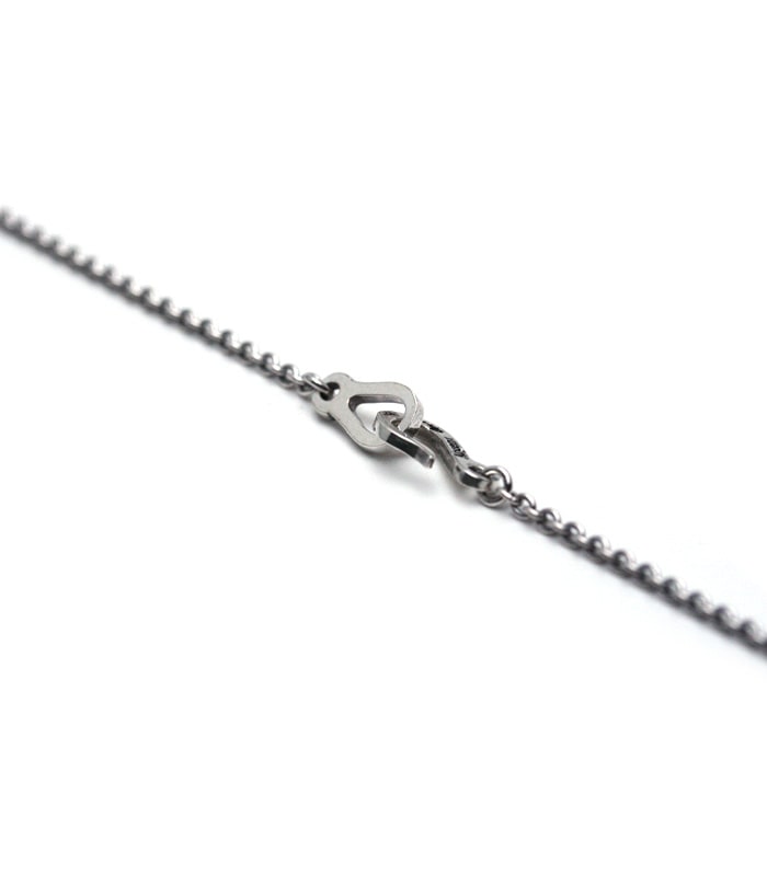 WHITE CZ HORSESHOE NECKLACE