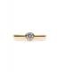 Plain Engagement Ring K18 YELLOW GOLD0.2ct)