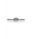 Plain Engagement Ring K18 WHITE GOLD��0.2ct)