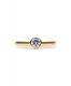Plain Engagement Ring K18 YELLOW GOLD��0.3ct)