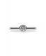 Plain Engagement Ring K18 WHITE GOLD0.3ct)