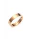 Square Band Ring K18PG ��4.5mm