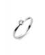 Plain Engagement Ring K18 WHITE GOLD��0.15ct)
