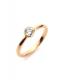 Plain Engagement Ring K18 PINK GOLD0.3ct)