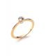 Plain Engagement Ring Ver.2 K18 PINK GOLD0.2ct)