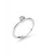 Plain Engagement Ring Ver.2 PLATINUM 950��0.2ct)