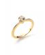 Plain Engagement Ring Ver.2 K18 YELLOW GOLD��0.3ct)
