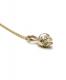 Small Skull Necklace / K10Gold & Diamond