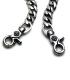 ArgentGleam Classic DoubleClip Wide Walletchain