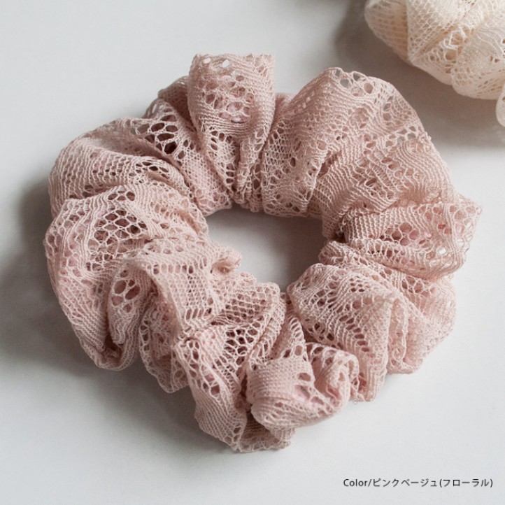 クラシカル・フローラルレースシュシュ | すべての商品 | ange