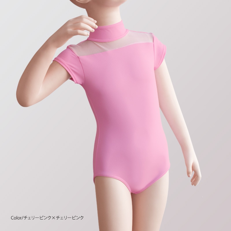 LULLI Dancewear】 バックメッシュレオタード “Tulip